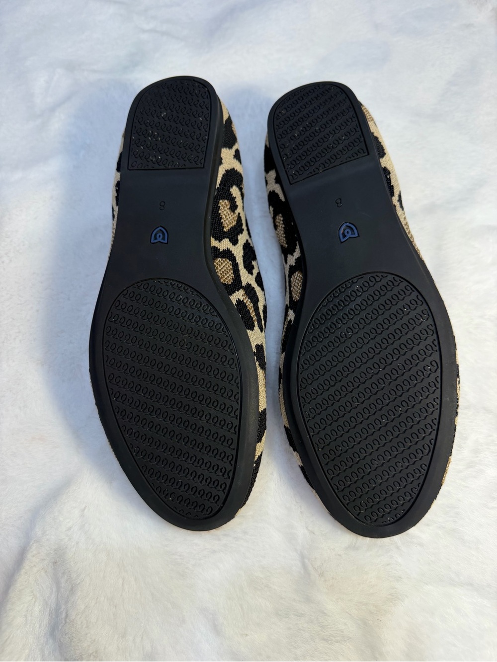 Rothy's The Loafer Leopard Print Flats Size 8 - Picture 11 of 11